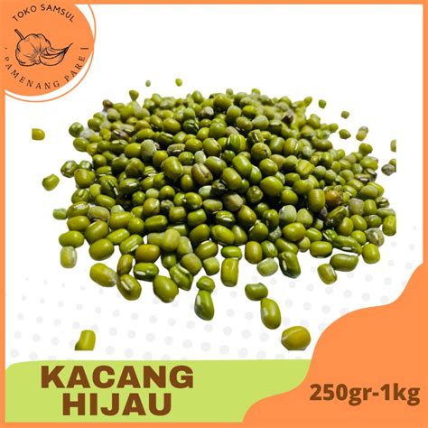 Jual Kacang Hijau Kacang Hijau Lokal Gr Gr Kg Shopee