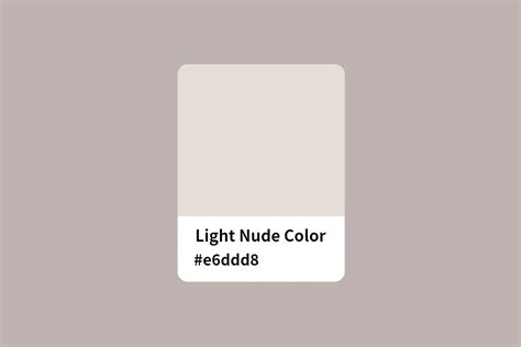 Mastering Nude Color Palettes A Complete Guide