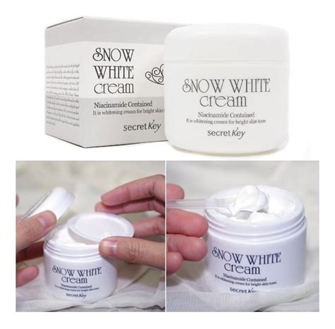 Crema Aclarante Coreana Snow White Secret Key Original Namu Mx