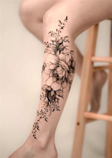 Delicate Stylish And Bold Leg Tattoo Ideas For Women In