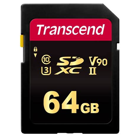 Карта памяти SD 64GB Transcend, MLC, UHS-II, U3, до 285MB/s ...