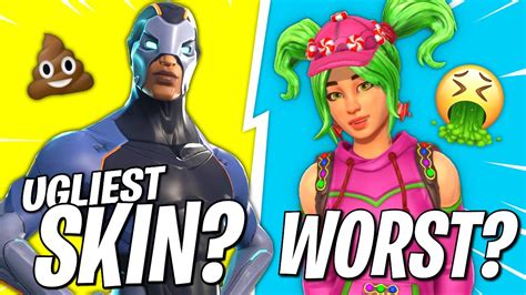 The 20 Worst Battle Pass Skins In Fortnite History Youtube