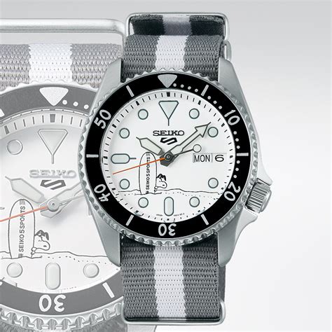 Snoopy Makes His Debut On The Dials Of Two Limited Edition Seiko 5 Sports Watchtime Usas No