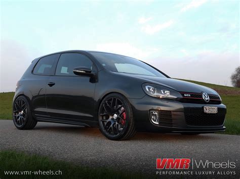 Vmr Wheels V710 Matte Black Volkswagen Golf Vi Gti A Photo On