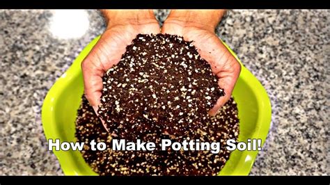 How To Make Potting Soil YouTube