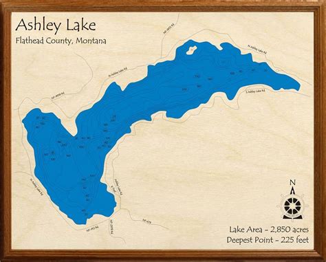 Ashley Lake Montana Map - Dorree Kassandra