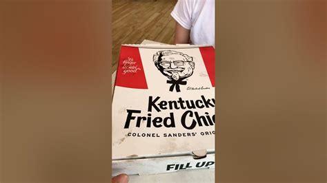 Kfc 20 Fill Up Box Is Epic Youtube