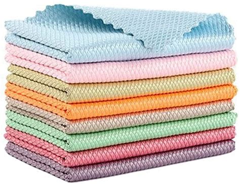 Amazon LELEBEAR Nanoscale Cleaning Cloth Fish Scale Microfiber