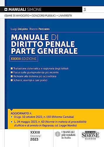 Il Miglior Manuale Di Diritto Penale A Giugno 2024 Libripiuvenduti It