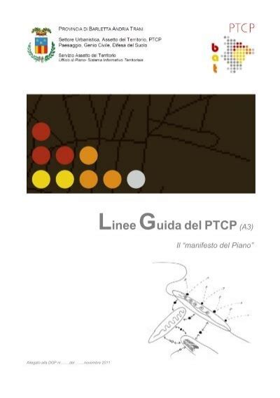 Linee Guida Ptcp A Ptcp Piano Territoriale Di Coordinamento