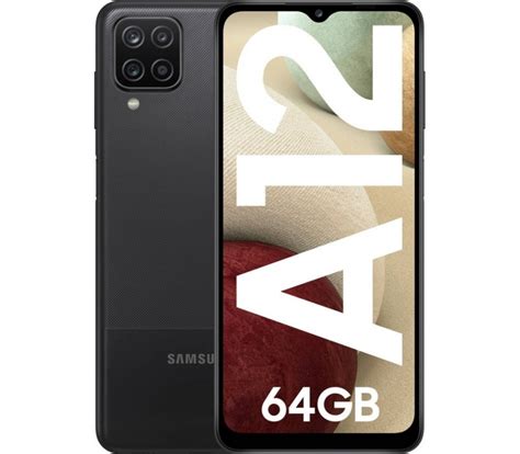 Samsung Galaxy A12, Dual SIM, 64GB, 4G, Black