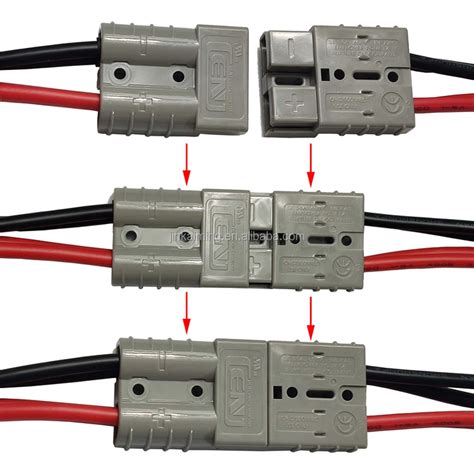 Cargador De Batería 50a Conector enchufe Par De Remolque De Batería