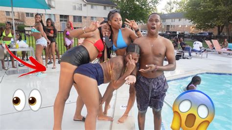 I WENT TO THE BEST POOL PARTY EVER Insane Twerk Contest YouTube