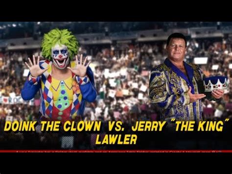 Doink The Clown Vs Jerry The King Lawler Youtube