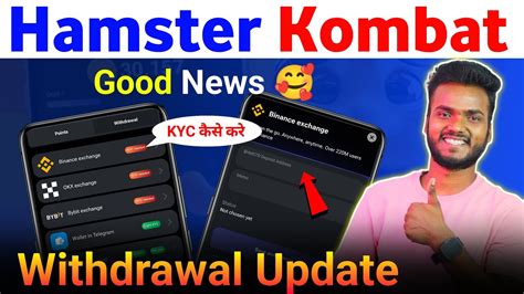 Hamster Kombat Withdrawal New Update Hamster Kombat Kyc Needed