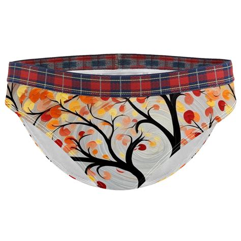 Brief Underwear Bikini Panties For Women Bikini Underwear M Abstract Autumn Tree Leaf Walmart