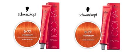 Schwarzkopf Igora Royal 7 57 Medium Blonde Gold Copper Permanent Colour 7 57 Pack Of 2
