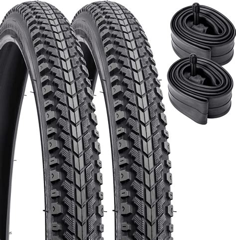 2 Pack 20 Bike Tires 20 X 1 75 47 406 Plus 2 Pack Bike Tubes 20x1 5 1