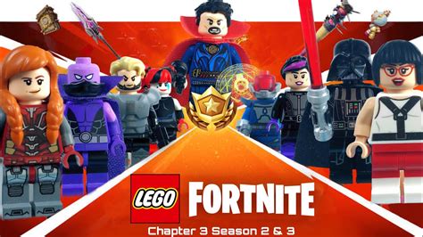 LEGO FORTNITE Tilted Towers Custom Set LEGO Fortnite Chapter Season Collab With @legomosc ...