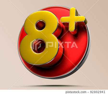 8 plus. - Stock Illustration [92802941] - PIXTA