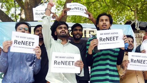 Uttar Pradesh Nsui Hold Protest Against Neet Ug Exam 2024 Irregularities In Varanasi