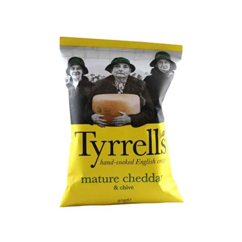 Tyrrells Mature Cheddar Chive G The Pantry Expat Food Beverage