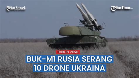 Begini Cuplikan Saat Sistem Pertahanan Udara Buk M1 Rusia Gempur Drone