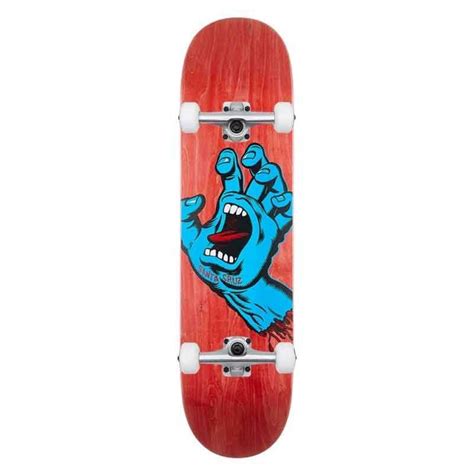 Santa Cruz Screaming Hand 8 Red Skateboard Complet