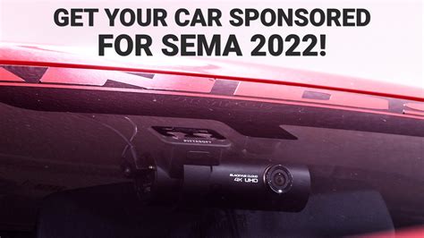 Get A Free Dash Cam For Your Sema Car Blackvue Dash Cameras