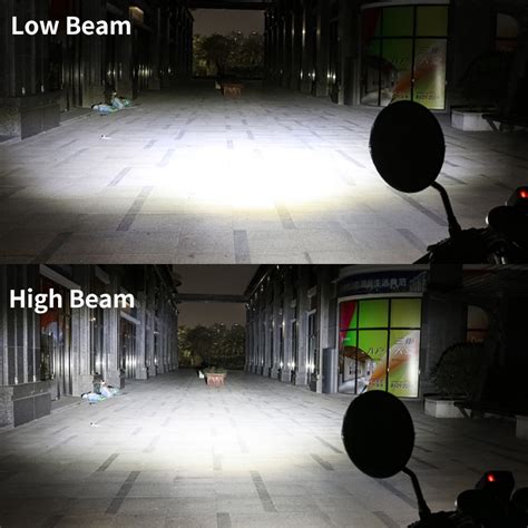 Tuffoo Universal Dual Color H Hs H Ba D High Low Beam Led Light For