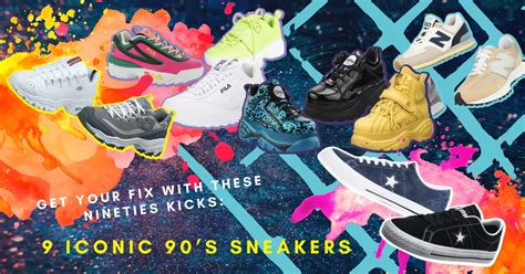 Get Your Fix With These Nineties Kicks 9 Iconic 90s Sneakers 90s