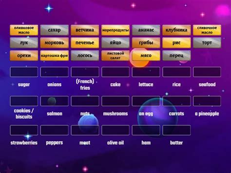 EF Elem 9A Food Translation Match Up