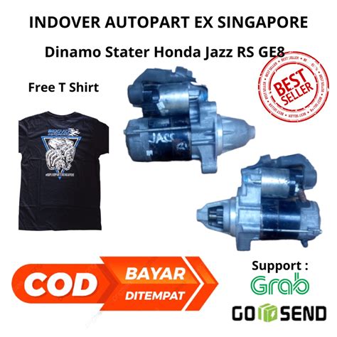 Jual Dinamo Stater Honda Jazz Rs Ge Original Copotan Shopee Indonesia