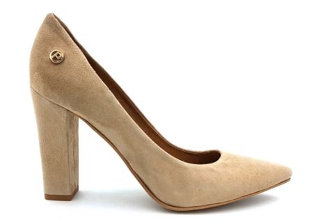 Pantofle na słupku cm Karollo Violli nude zamsz Czółenka DAMSKIE SOFTBUT