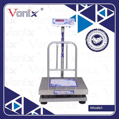 Stainless Steel Industrial Platform Scale Model Name Number Vonix P