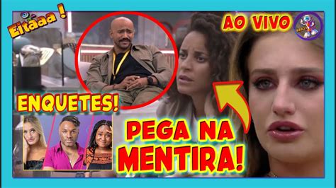 BBB 23 Ao Vivo Domitila Mente Fim De Nicácio Alface Critica Sarah e