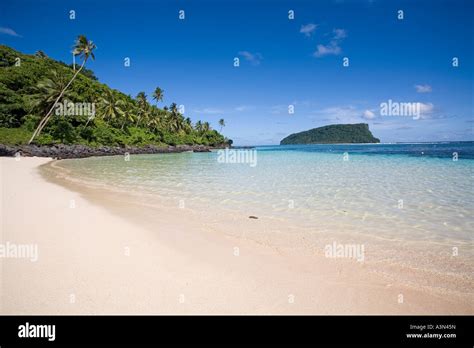 Lalomanu Beach Upolu Western Samoa Stock Photo - Alamy