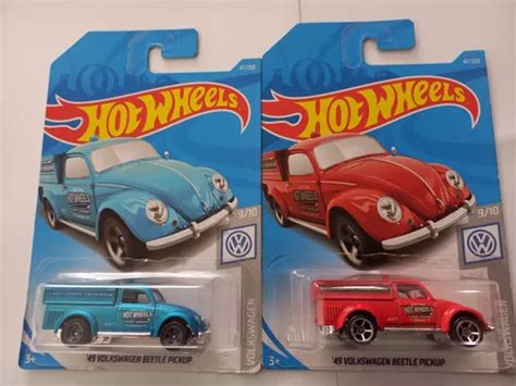 Pack Volkswagen Beetle Pickup Hot Wheels Cuotas Sin Inter S