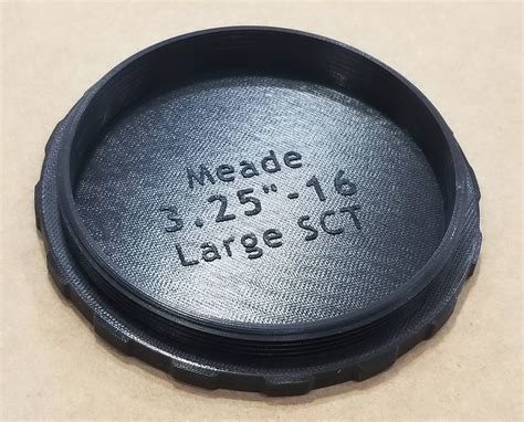 Meade 325 16 Threaded Dust Caps Male And Female Large Meade Scts