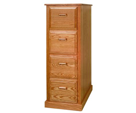 Traditional 4 Drawer File Cabinet • Tc Amish Home