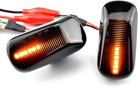 Amazon Rrx Pcs Dynamic Sequential Flashing Led Turn Signal Side