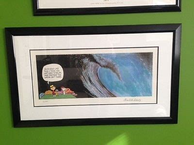 Charles Schulz - Limited Edition signed lithograph, "The Wave | #486412764