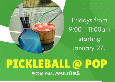 Pickleball Pop Prince Of Peace Lutheran Church