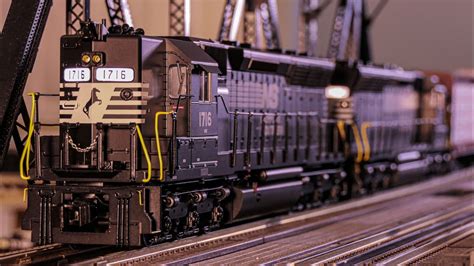 Lionel Legacy Norfolk Southern Sd45s With Super Bass Youtube