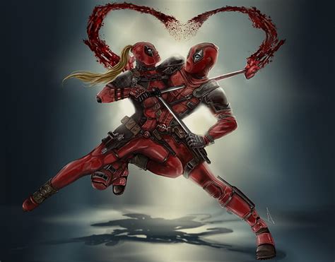 Hd Wallpaper Deadpool Lady Deadpool Poster Hd 2018 Movies Cable