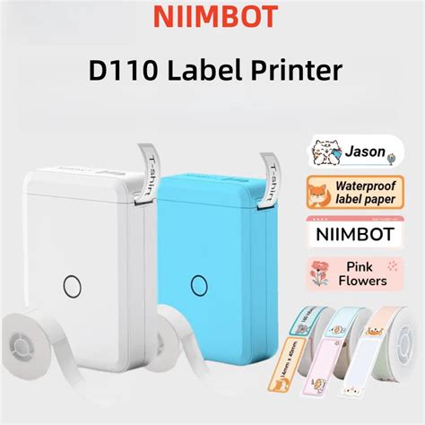 NIIMBOT Mini impressora de etiquetas portátil máquina Label Maker