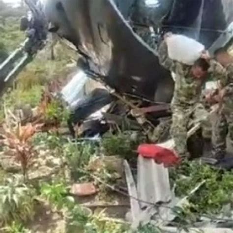 Caída del helicóptero en Anorí Antioquia cuántos son los heridos del