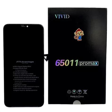 Tela Display Frontal Compativel Iphone 11 Pro Max Oled Vivid