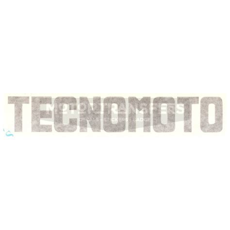 TECNOMOTO Adesivo In Pvc Motortransfers