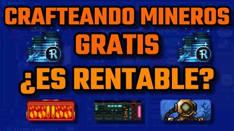 Crafteo Mineros Gratis Aumento En Poder De Minado Rollercoin Youtube